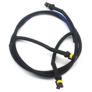 IP68 2 Conector hembra-varón impermeable del perno para el arnés de cableado de energía automotriz