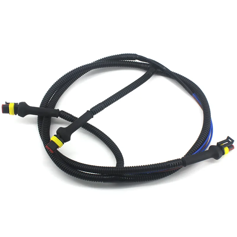 Custom wire harness manufacturer car engine wiring harness 282080-1 connector assembly wiring harness 2 Custom wire harness manufacturer car engine wiring harness 282080-1 connector assembly wiring harness - Image 2