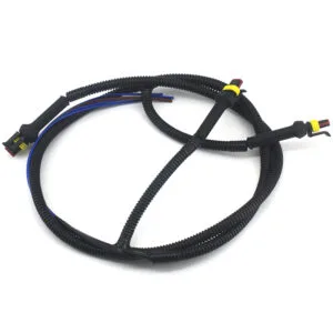 2 pin waterproof electronic plug connector for engine wire harness cable 282080-1