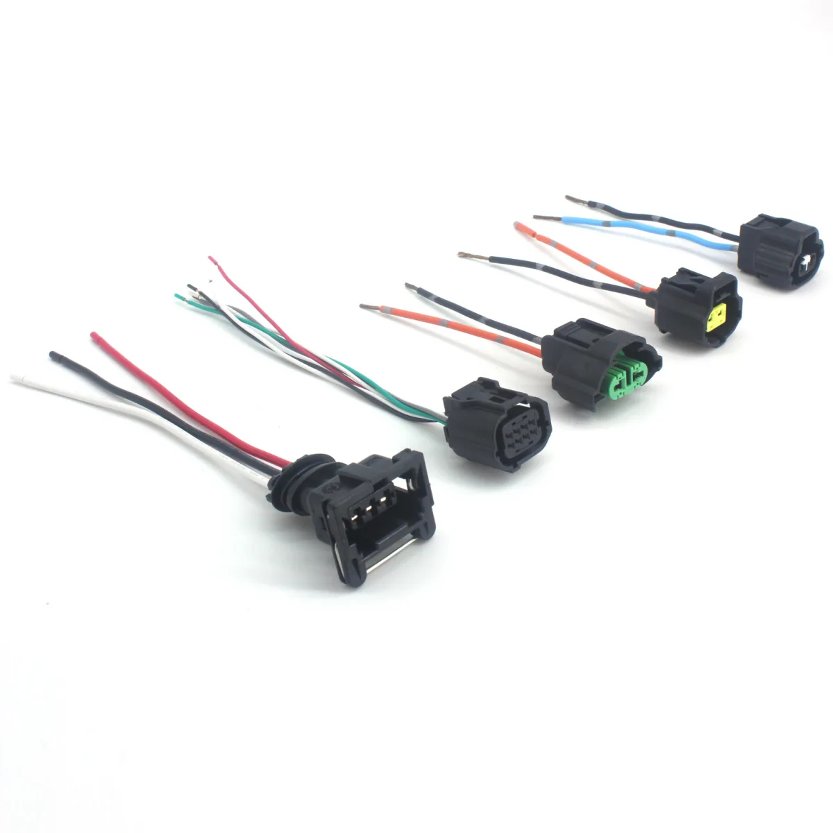 Car door wiring harness AMP 3 way female plug electrical Throttle sensor plug fuel injector plug waterproof auto wire harness 282191-1 (复制) - Image 5