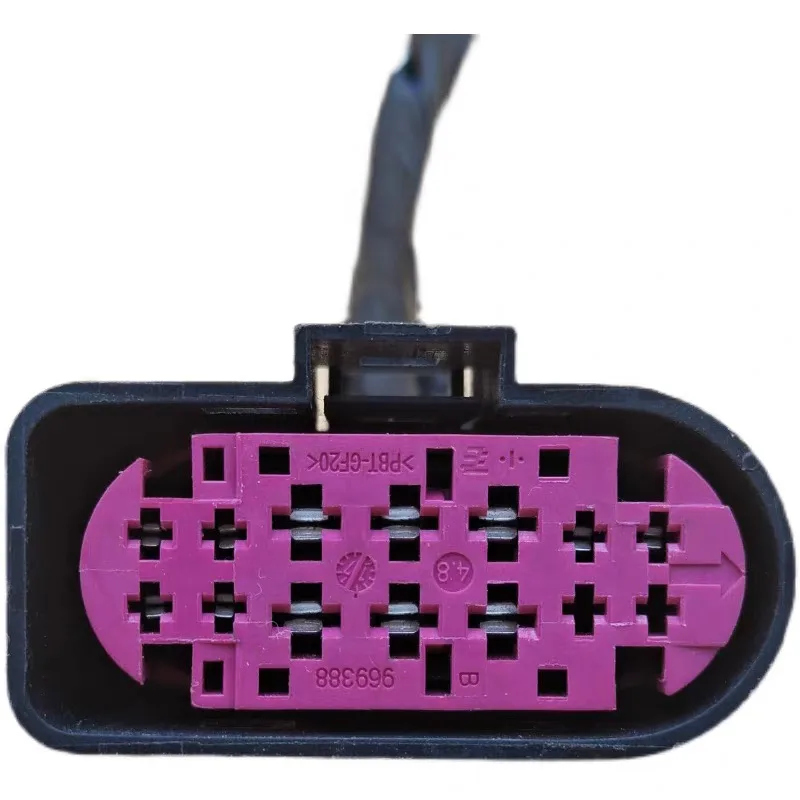 Vir VW Golf 7 MK7 10 na 14 Pin OEM HID Xenon koplampverbindingsadapter draad harnas - Beeld 6