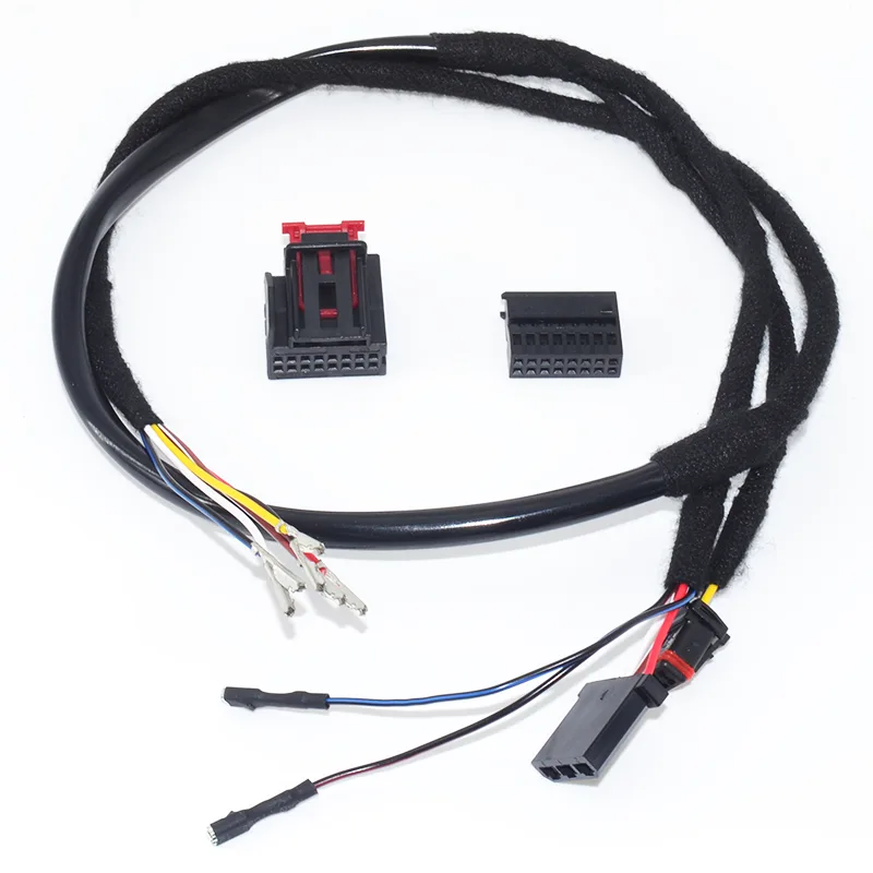 OEM Automobile Custom Car Rearview Mirror Wire Wiring Harness  Car rearview mirror wiring harness 4 pin rearview signal harness