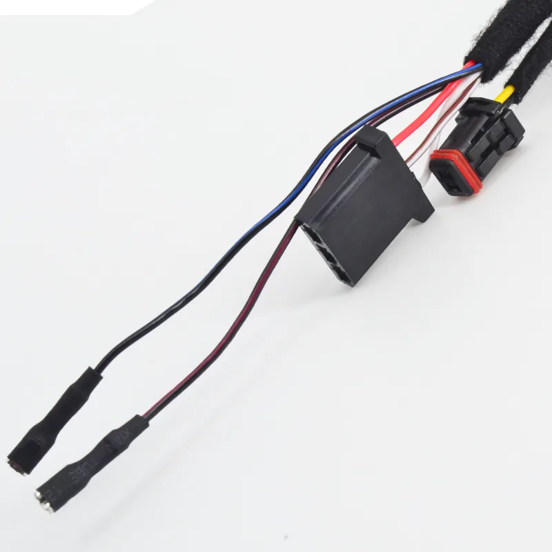 OEM Automobile Custom Car Rearview Mirror Wire Wiring Harness  Car rearview mirror wiring harness 4 pin rearview signal harness - Image 3
