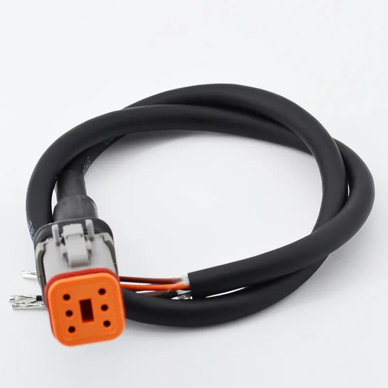 4 Haz de cables femenino impermeable del conector DTM06-4S de Deutsch DTM del alambre del Pin - Imagen 2