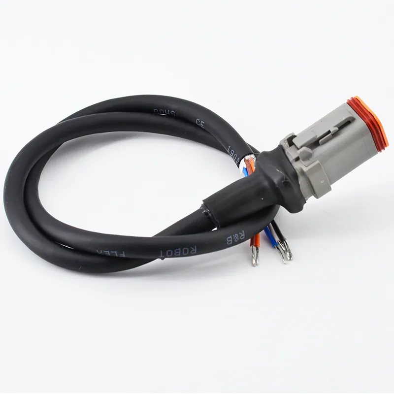 Kundenspezifischer Kabelbaum Deutsch DTM06-4S DTM04-4P 4 Pin männlich weiblich wasserdichter Stecker Motor Automotive Auto Kabelbaugruppe