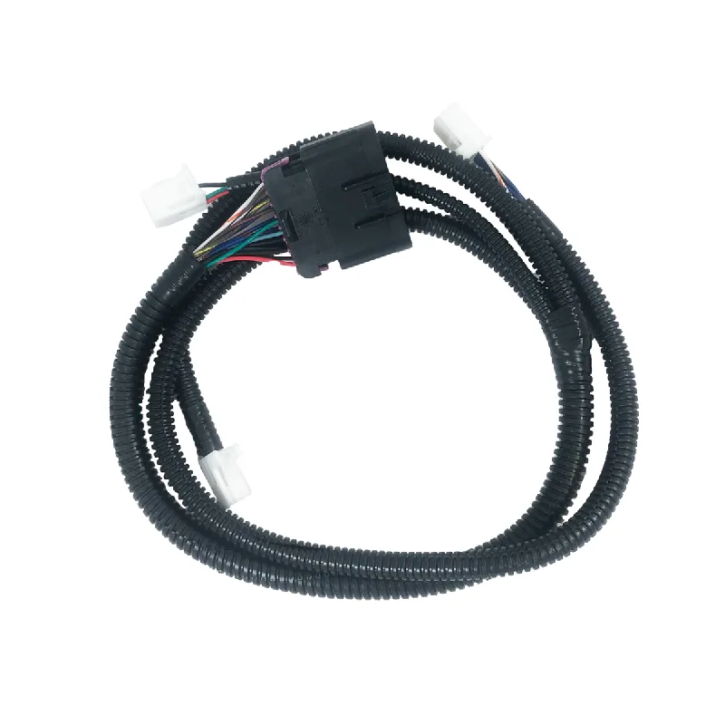 custom motorcycle wiring harness Manufacturer Automotive Motorcycle SM 2.5 Ring Terminal Smart Relay Socket Wiring Harness 4-Wire Relay Wire Harness For Foglight - Image 2