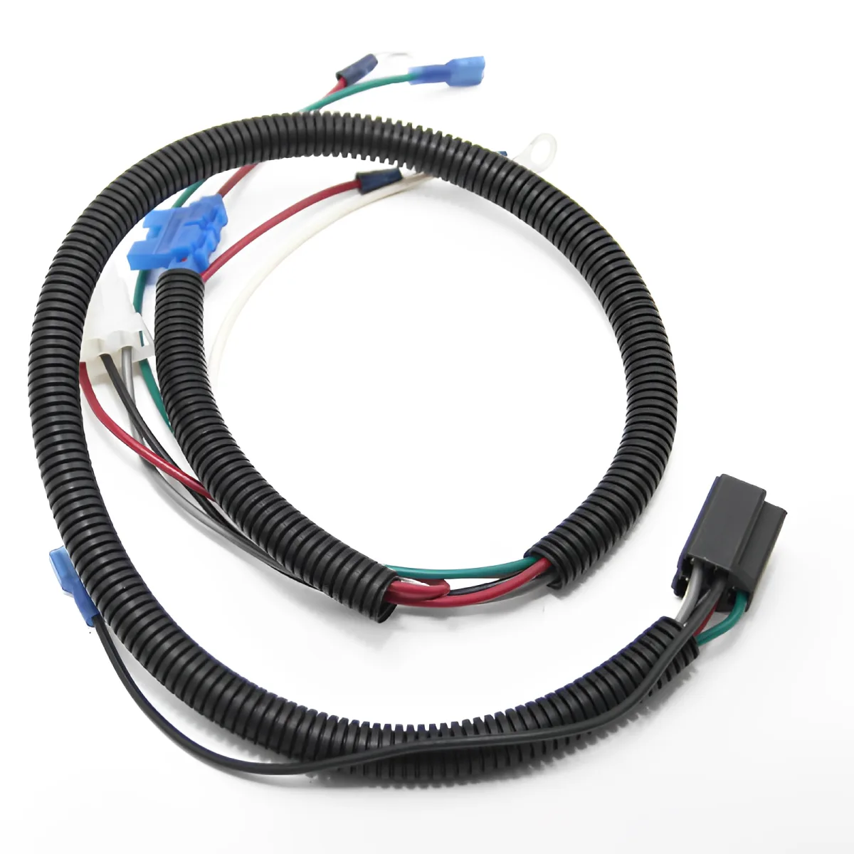 custom motorcycle wiring harness Manufacturer Automotive Motorcycle SM 2.5 Ring Terminal Smart Relay Socket Wiring Harness 4-Wire Relay Wire Harness For Foglight - Image 5