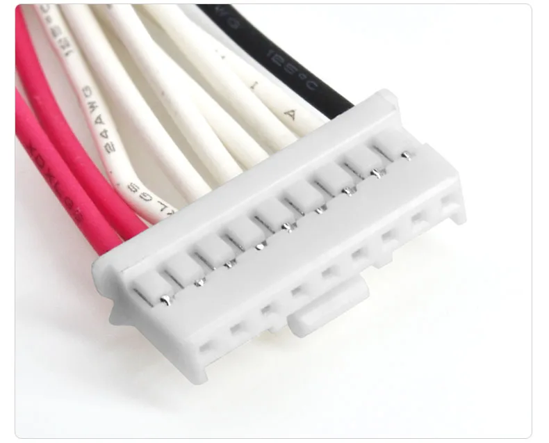 CCustom Make YL4.5-2x6 Pino de 4,5 mm12 ppinos masculino ph2.0 pitch 2,0mm20 pPinos 22AWG Fios montagem de cabos3Imagem Custom make YL4.5-2x6 Pin 4.5mm pitch 12 pins male PH2.0 pitch 2.0mm 20 pins 22awg wires cable assembly - Image 3