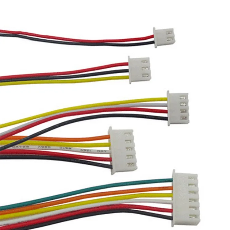 oem odm custom JST TE Molex wire harness2 3 4 5 6 7 8  10  12  pin zh 1.5mm pitch wire cable assembly IDC  Flat Cable Harness - Image 3