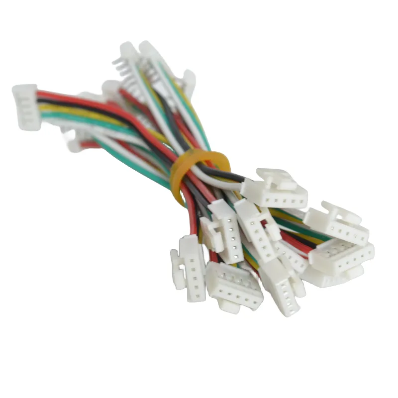 oem odm custom JST TE Molex wire harness2 3 4 5 6 7 8  10  12  pin zh 1.5mm pitch wire cable assembly IDC  Flat Cable Harness - Image 5