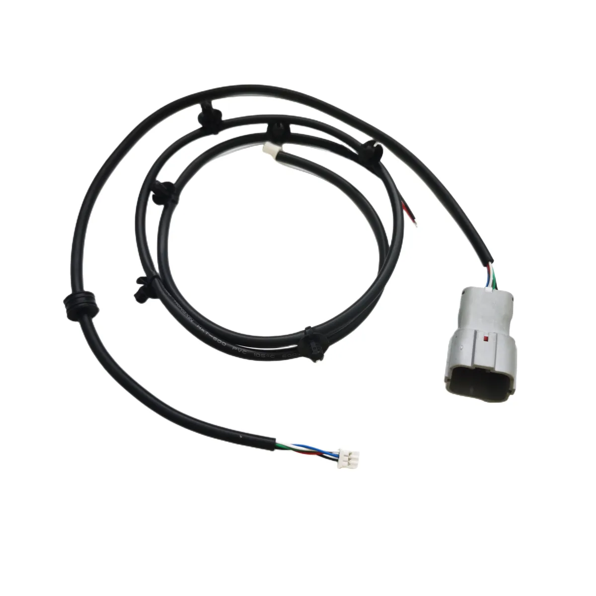 와이어 하니스 케이블 5-32 조립 케이블 배선 하네스가 있는 awg 배선 커넥터 스위치 - 영상 2