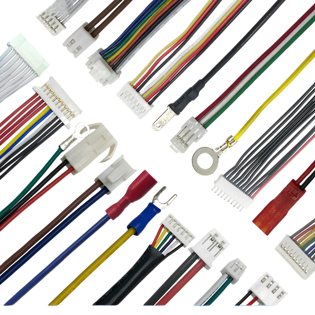 PH2.0 XH VH Customized 2.54 Pitch Wire Wiring Harness Or IDC Connector wire harness - Imagem 5