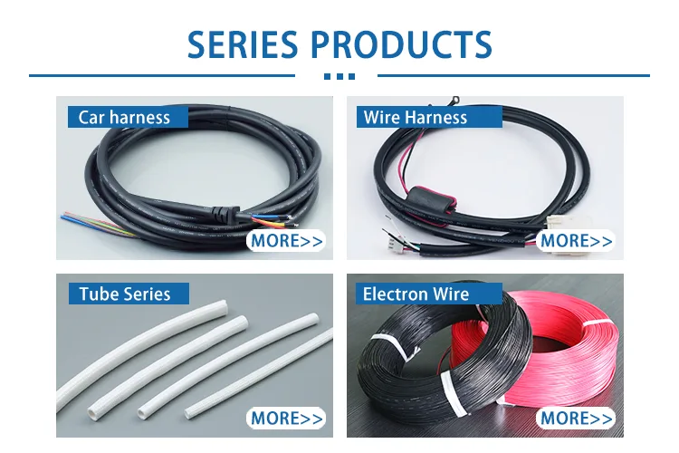 Konektor Custom Wiring Harness Pria Wanita Hijau Kuning Produsen Mobil Otomatis PBT - GF30 - Gambar 6