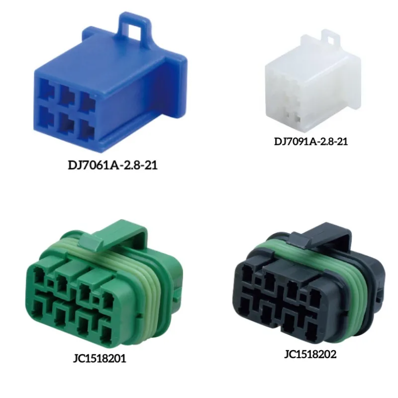 2.8 Series 3P 4P PA66 Plastic Connector Car Parts - Image 3
