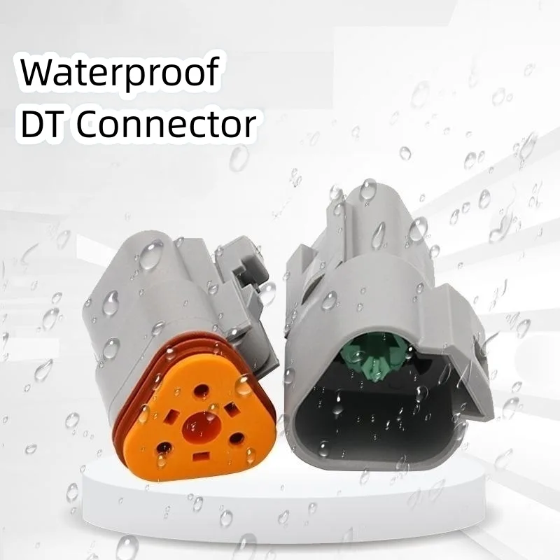 DT 2 3 4 6 8 12 Pins PA66  Waterproof  Car Connectors For CHL Company