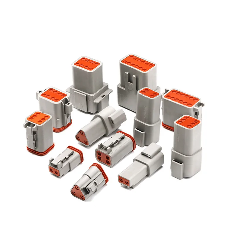 DT 2 3 4 6 8 12 Pins PA66  Waterproof  Car Connectors For CHL Company - Imej 5