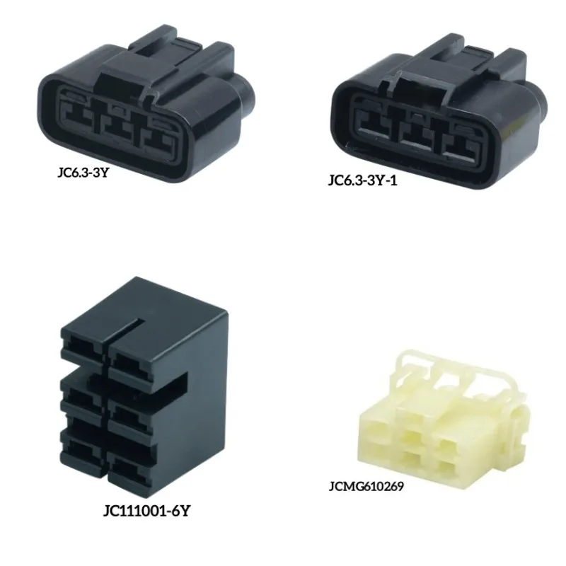 6.3 Series DJ7011 2P/3P/4P PBT PA66 Plastic Harness Connector 3 6.3 Series DJ7011 2P/3P/4P PBT PA66 Plastic Harness Connector - Image 3