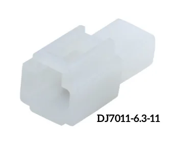 6.3 Series DJ7011 2P/3P/4P PBT PA66 Plastic Harness Connector 6 6.3 Series DJ7011 2P/3P/4P PBT PA66 Plastic Harness Connector - Image 6