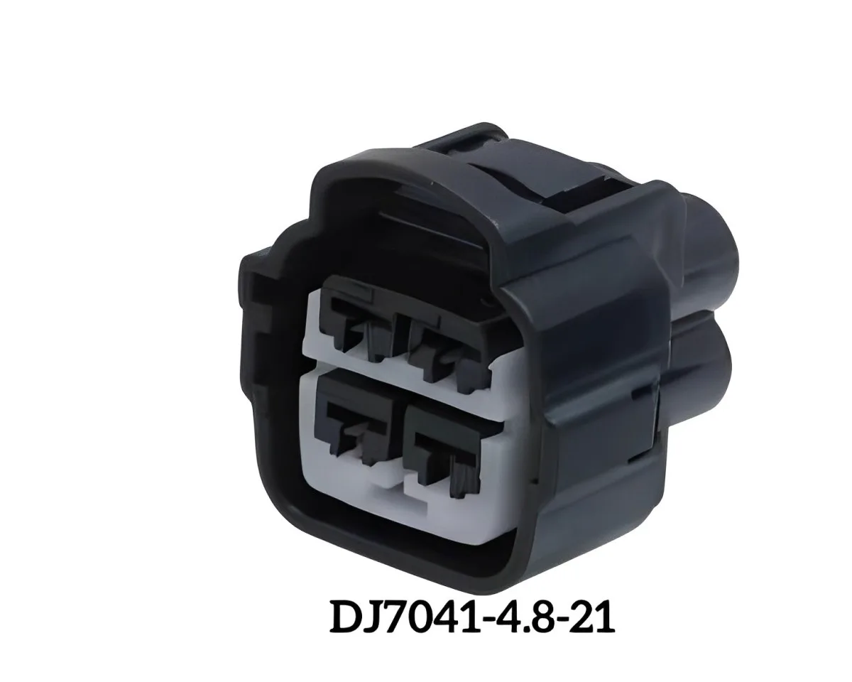 4.8 Пластиковый автомобильный адаптер серии DJ DT 2P/3P/4P PBT PA66 для автомобильных обжимных разъемов - Изображение 2