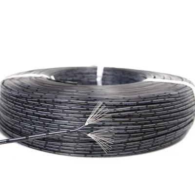 Werksspezifisches AWM 2468 Kabel 22awg Weißer und schwarzer Elektrodraht Außendurchmesser 1,8 * 3,6 mm Verlängerungsstrom-Parallelkabel - Bild 3