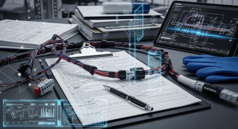 La lista de verificación definitiva para auditar a un fabricante de mazos de cables